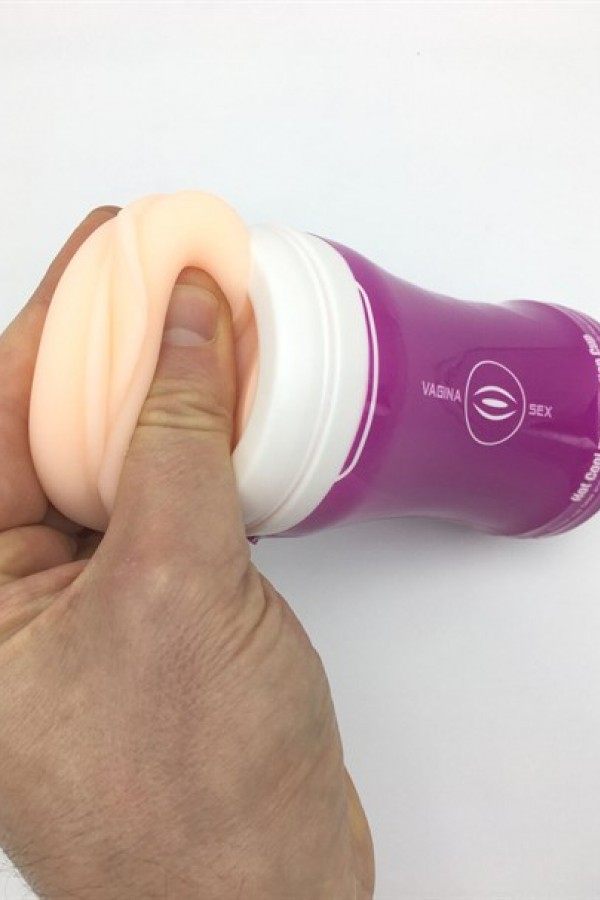 14 cm Gerçekçi Doku Realistik Suni Vajina Mastürbatör