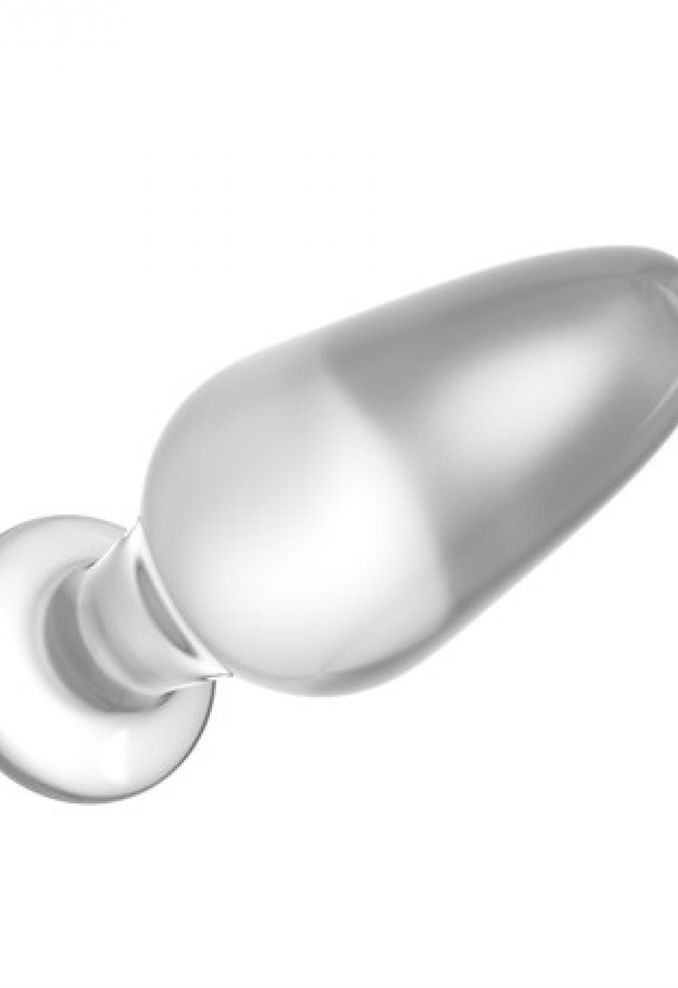 10 cm Pürüzsüz Cam Anal Tıkaç