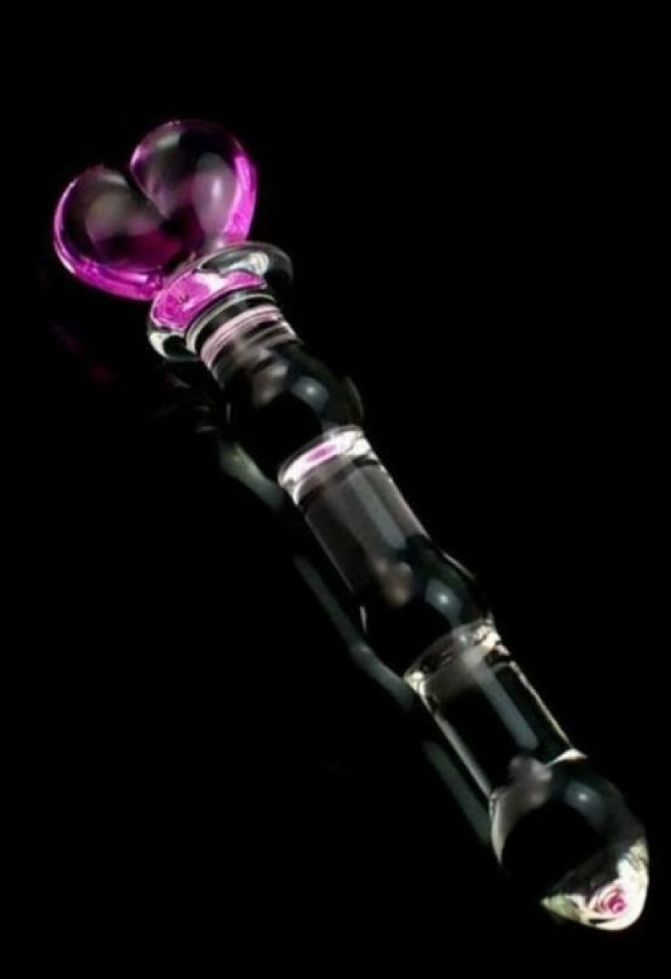 17cm Boğumlu Cam Dildo
