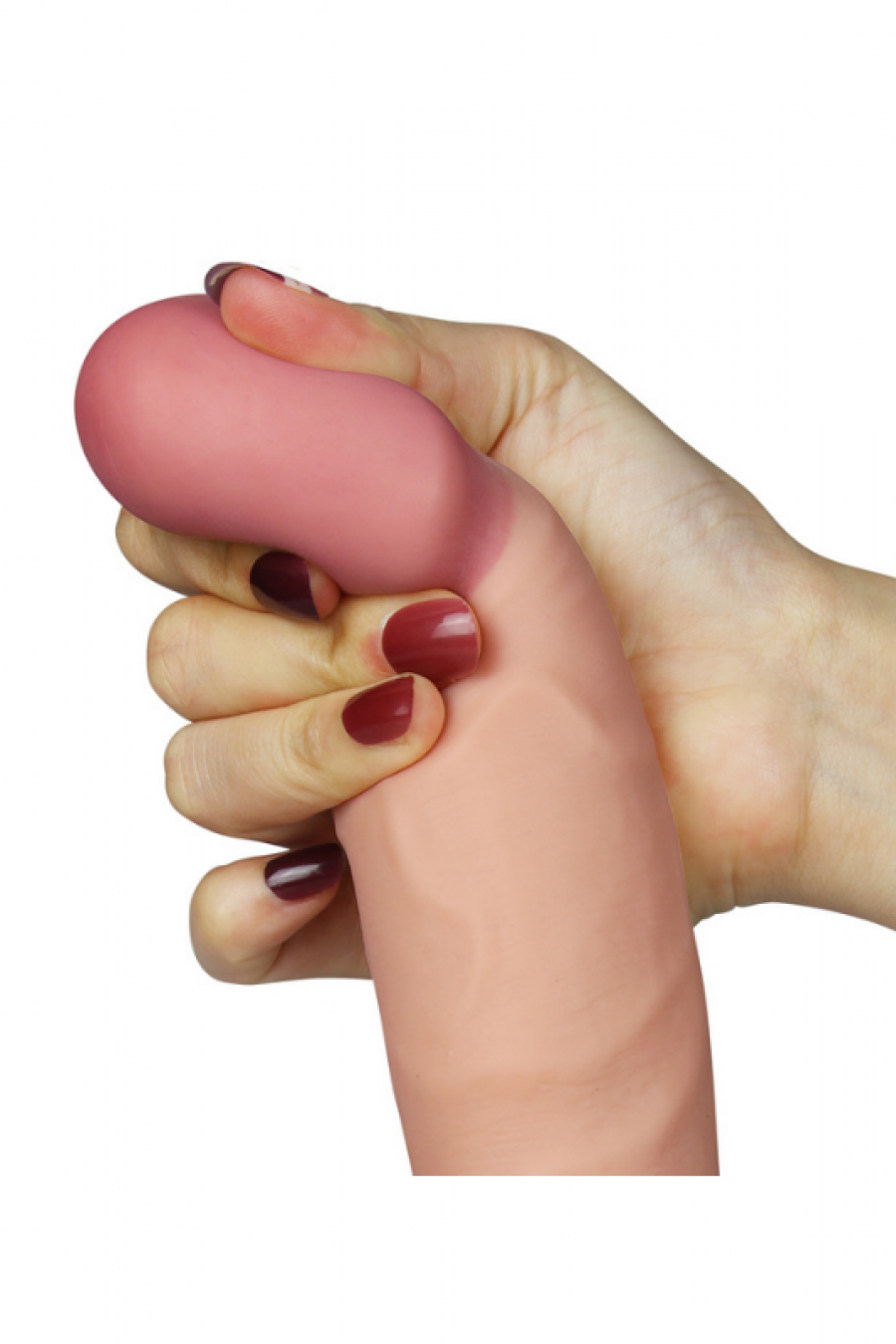 9 İnç The Ultra Soft Dude Vibrating Realistik Vibratör
