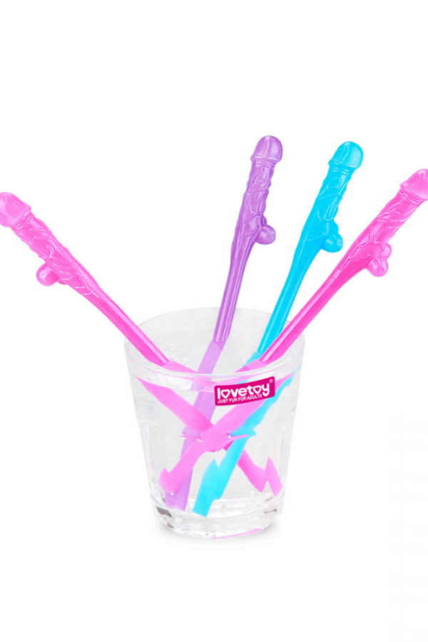 Jokes & Parties Original Willy Straws – Pack of 9 Dildo Pipet