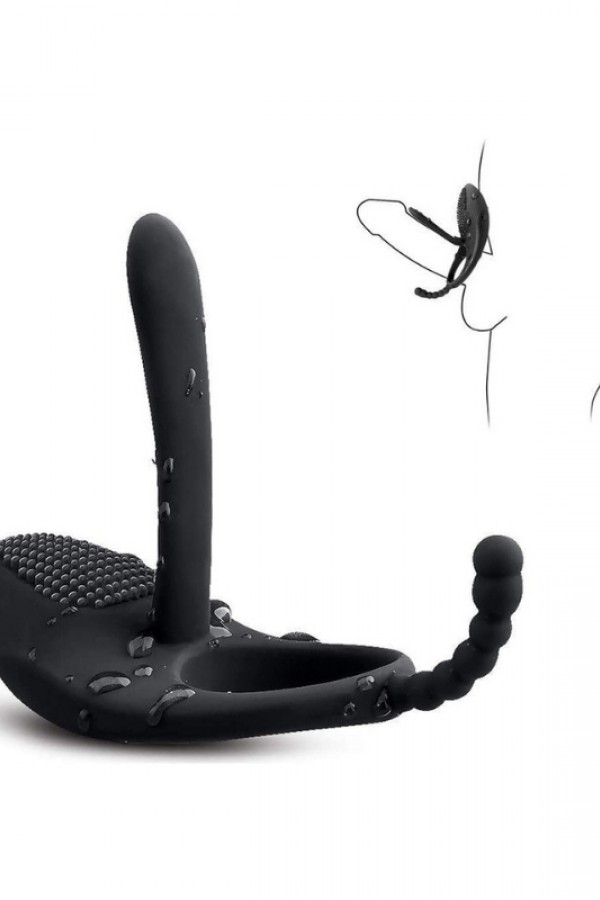 Love Glow Love Desire 3’ü 1 Arada Klitoris, Anal ve Vajinal Uyarıcı – Titreşimli Testis ve Penis Halkası