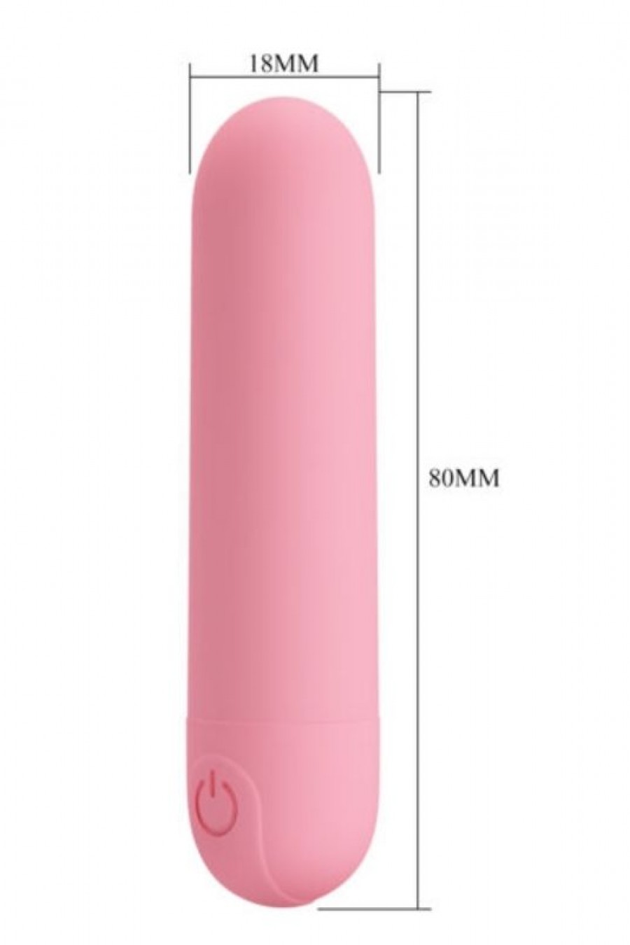 Stefan Mini Massager Bullet Vibratör Pembe