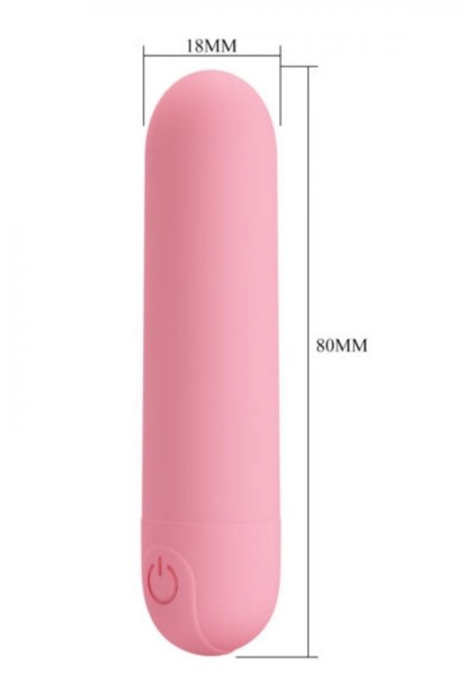 Stefan Mini Massager Bullet Vibratör Pembe