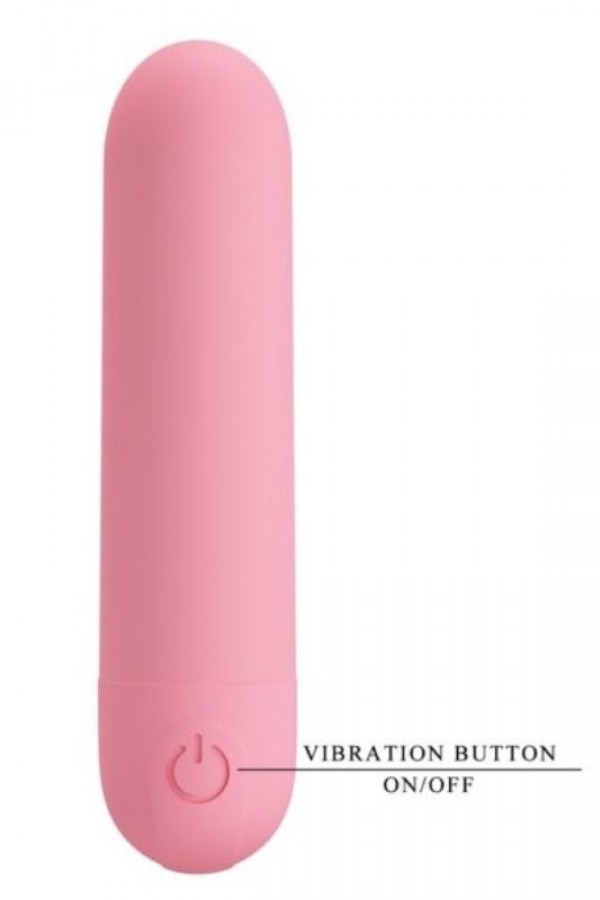 Stefan Mini Massager Bullet Vibratör Pembe