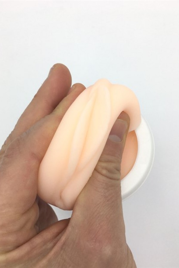 14 cm Gerçekçi Doku Realistik Suni Vajina Mastürbatör