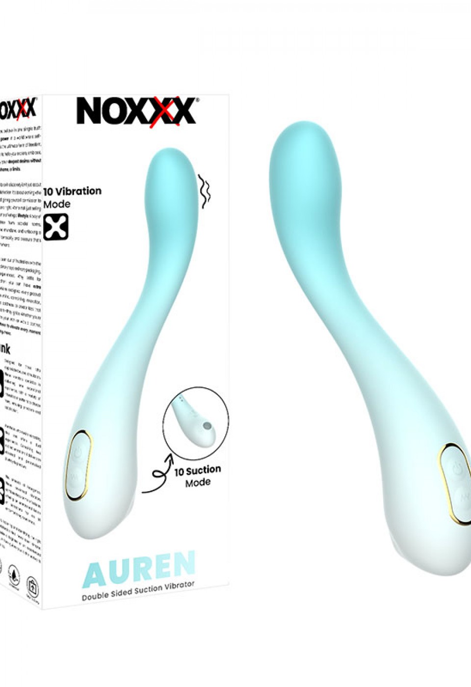 NOXXX Auren Titreşim ve Emiş Vibratörü